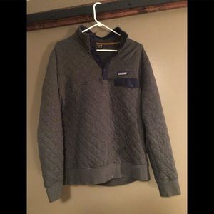 Patagonia organic cotton quilt snap-t pullover
